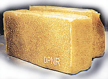 Deproteinised Natural Rubber (DPNR) Bales